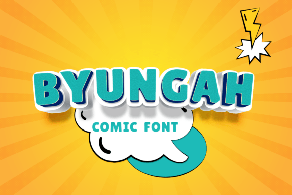 Byungah Comic Display for Bold Branding