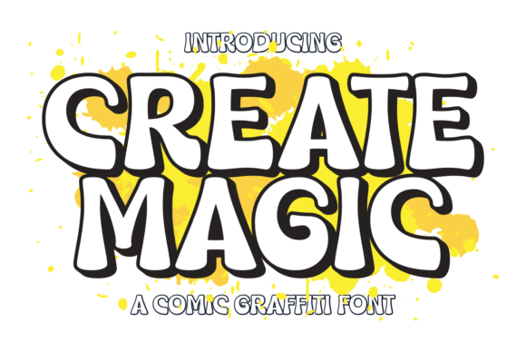Create Magic Font Brings Playful Personality to Branding Projects