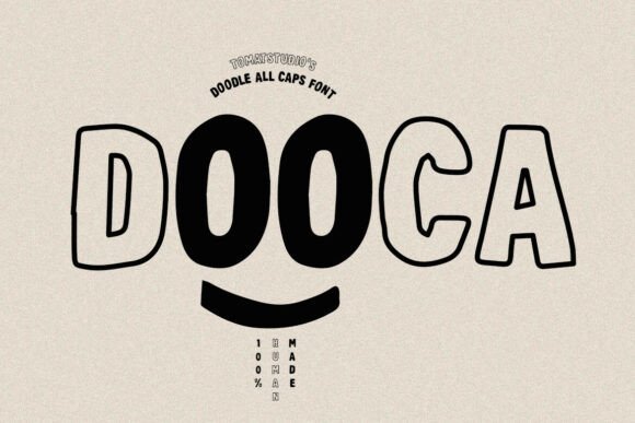Dooca: A Fun Font for Business Branding