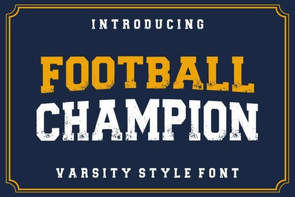Footballchampion Regular Font