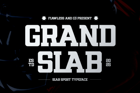 Grand Slab Font for Bold Design