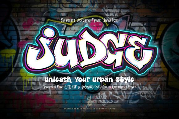 Judge Font for Creative Design