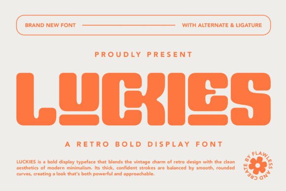 Luckies Font for Bold Branding