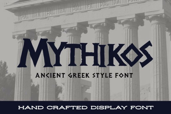 Mythikos Font for Creative Makers