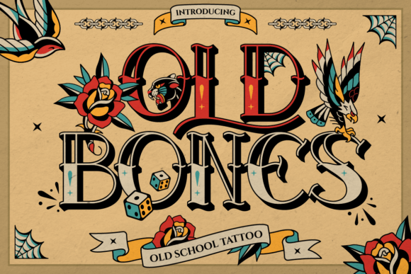 Old Bones Font for Bold Branding