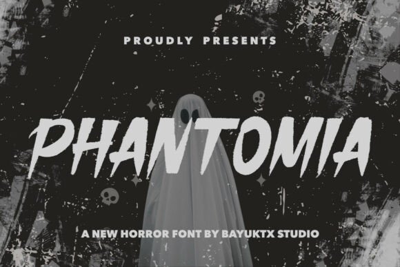Phantomia: A Haunting Display Font