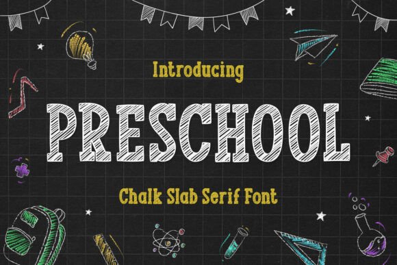 Preschool Font for Creative Projects