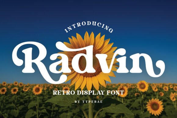 Radvin – Bold Retro Typeface
