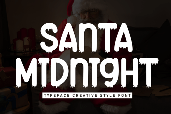 Santa Midnight: A Display Font for Campaign-Ready Visuals