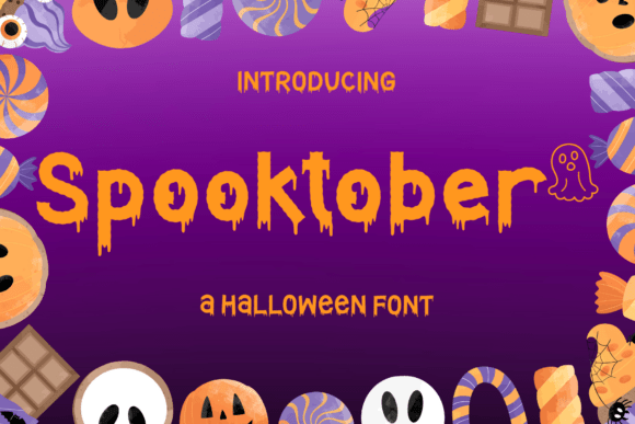 Spooktober Font for Creative Makers
